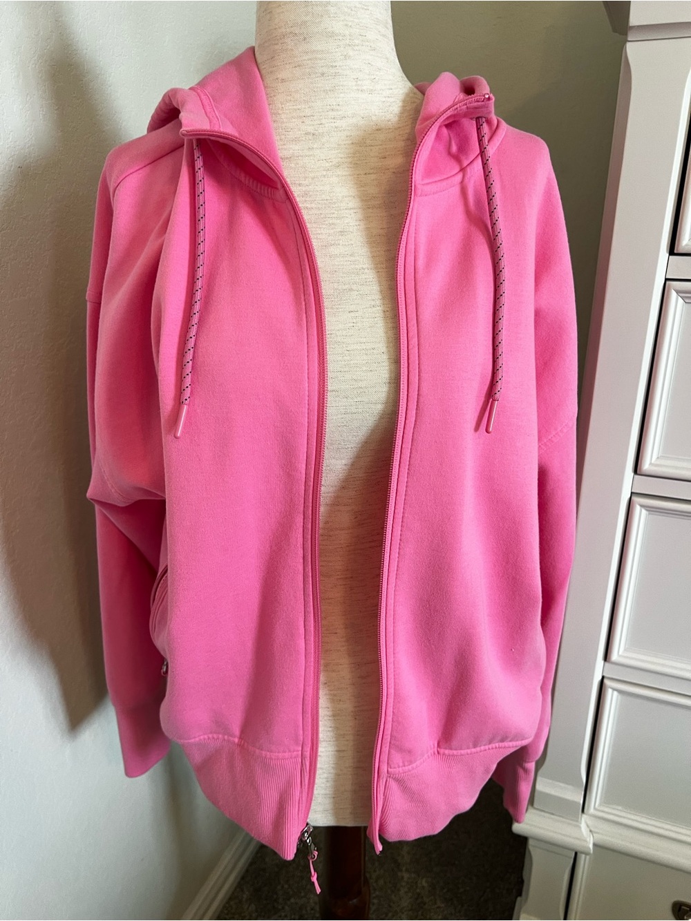 Old Navy Active Hot Pink Dynamic Fleece Hoodie